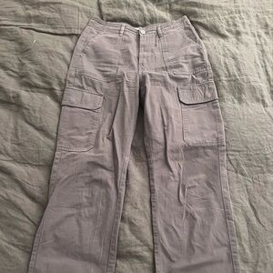 Zara Taupe Utility Trousers